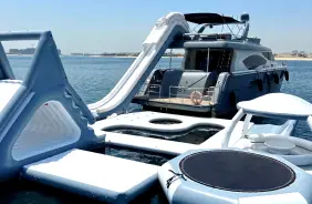 inflatable island